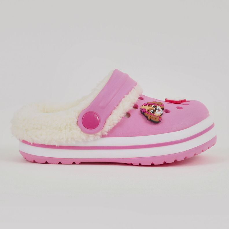 Zueco de Eva Con Chiporro Niña Pins Rosado Paw Patrol-1
