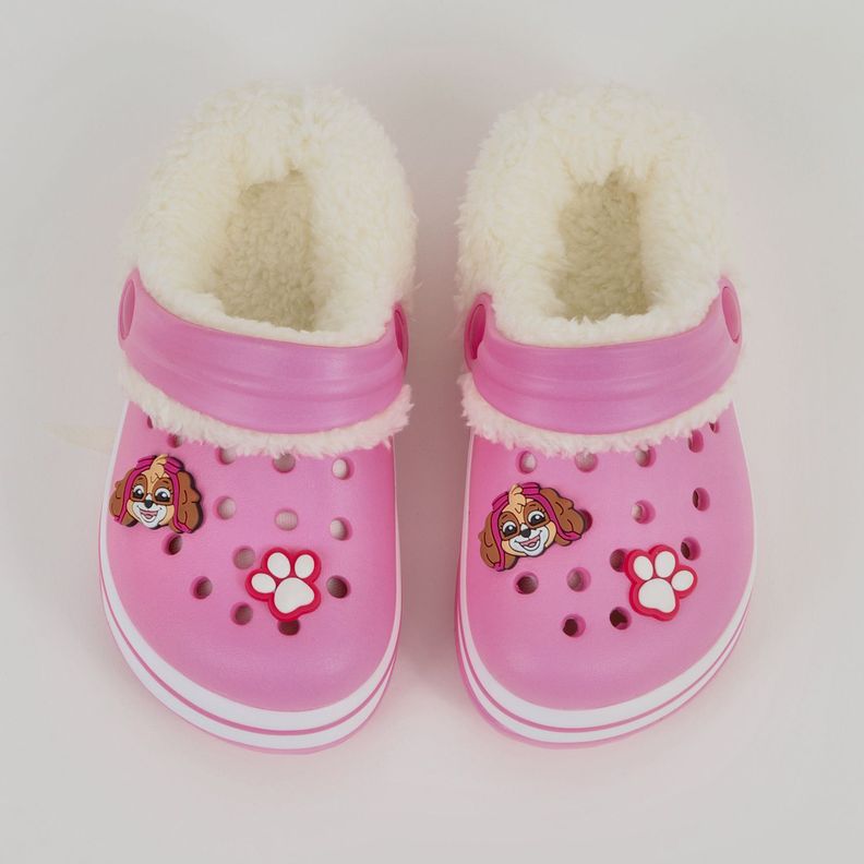 Zueco de Eva Con Chiporro Niña Pins Rosado Paw Patrol-2