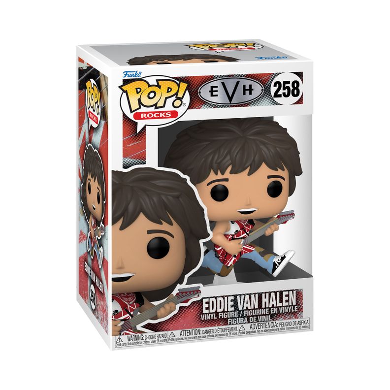 Funko Pop Eddie Van Halen With Guitar - 258-1