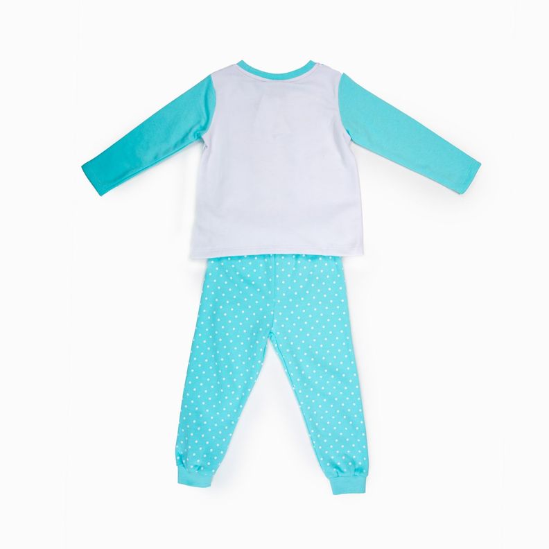 Pijama Niña Minnie Pensando Blanco Disney-1