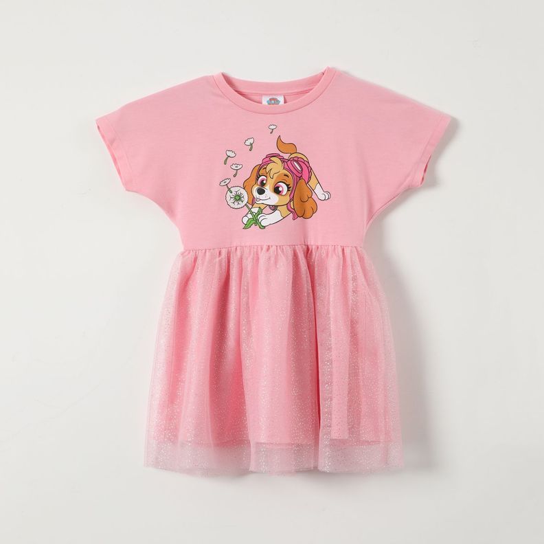 Vestido Niña Skye Rosado Paw Patrol-0