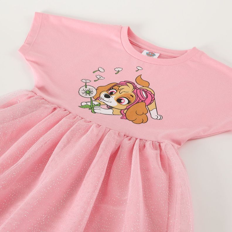 Vestido Niña Skye Rosado Paw Patrol-2