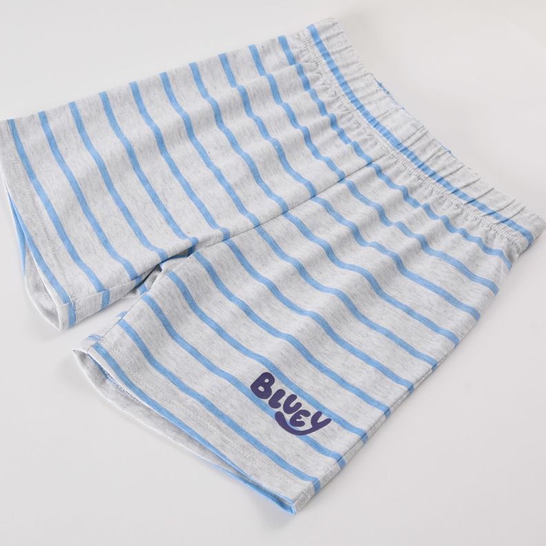 Pijama Corto Niño Bingo Gris Bluey-2
