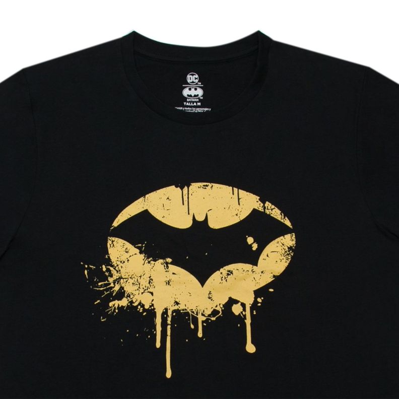 Polera Hombre Batman Señal Urbana Negro DC Comics-1