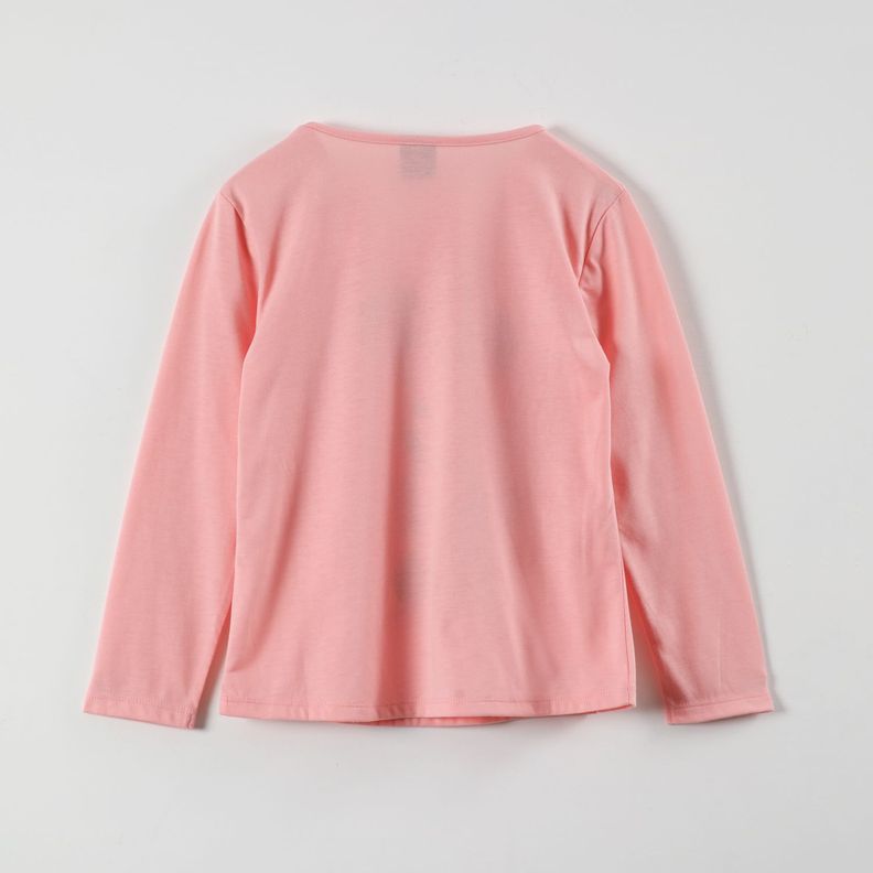 Polera Manga Larga Niña Minnie Bunny Rosado Disney-2
