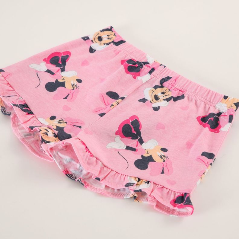 Pijama Corto Niña Minnie Full Print I Rosado Disney-2