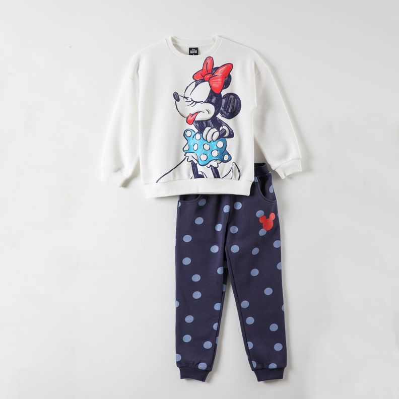 Buzo Niña Minnie Rude Blanco Disney-3