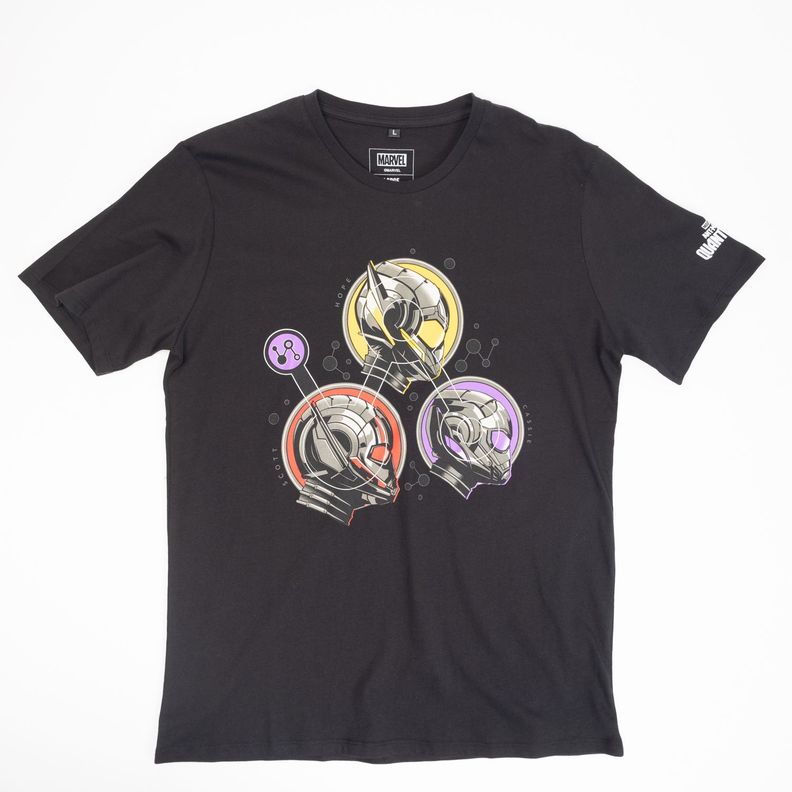 Polera Hombre  Marvel Ant Man Negro-0
