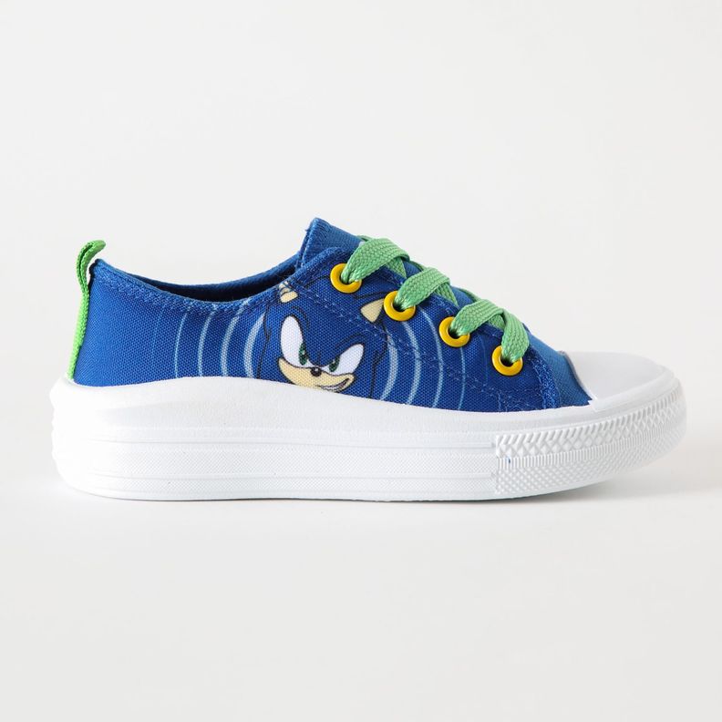 Zapatilla Lona Niño Sonido Azul Sonic-0