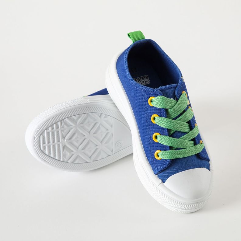 Zapatilla Lona Niño Sonido Azul Sonic-2