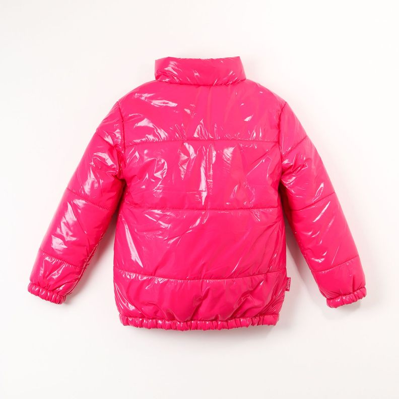 Parka Niña Puffa Rosado Barbie-2