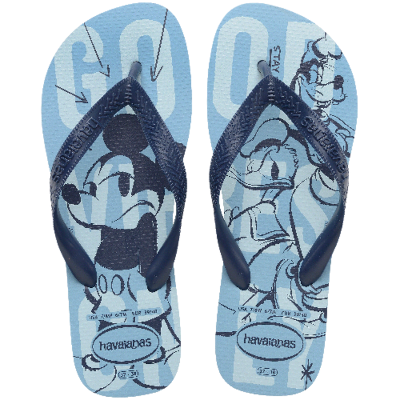 Sandalias Hombre Top Azul Disney Havaianas-0