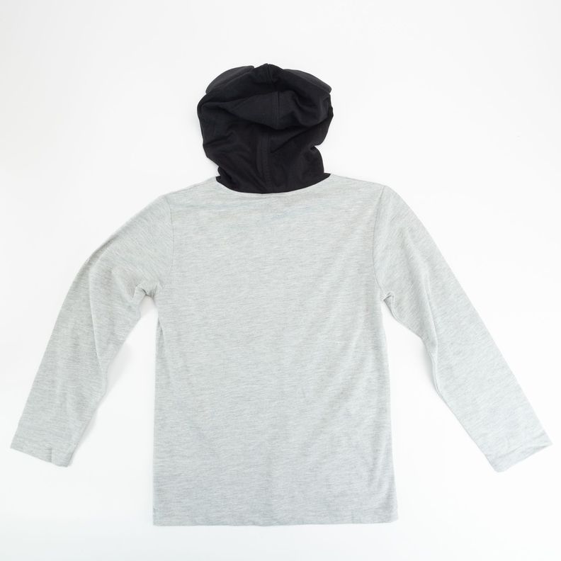 Polera Manga Larga Niño Mickey Costume Gris Disney-1