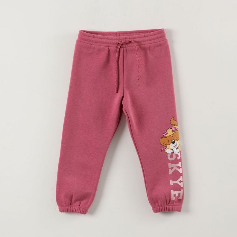 Pantalon De Buzo Niña Hidden Skye Rosado Paw Patrol-0