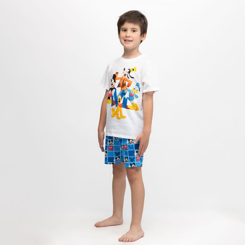 Pijama Niño Mickey Join Together Azul Disney-0