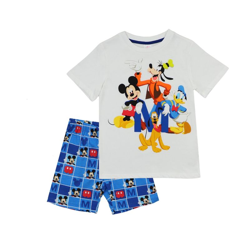 Pijama Niño Mickey Join Together Azul Disney-2