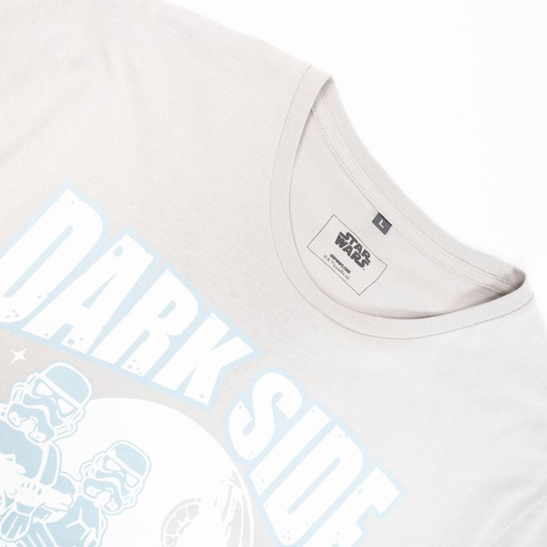 Polera Hombre  Star Wars  Darth Vader Gris-1