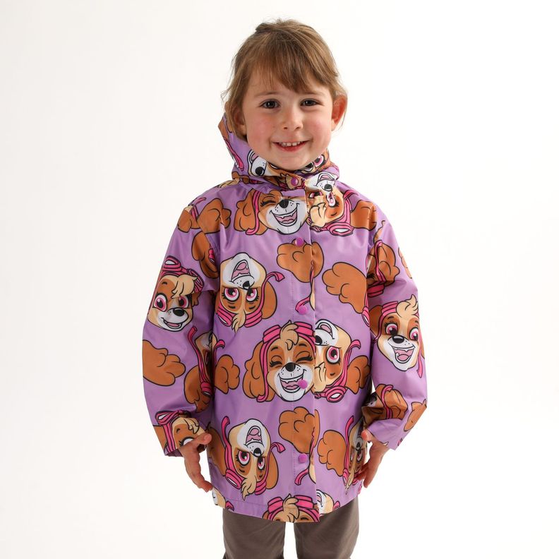 Chaqueta Impermeable Niña Full Sky Faces Lila Paw Patrol-0