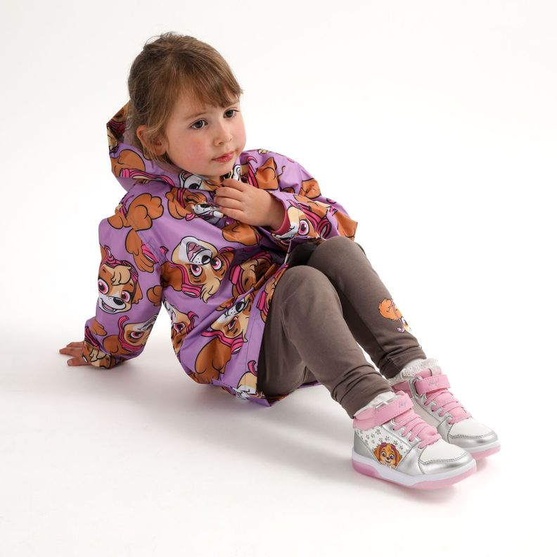 Chaqueta Impermeable Niña Full Sky Faces Lila Paw Patrol-2