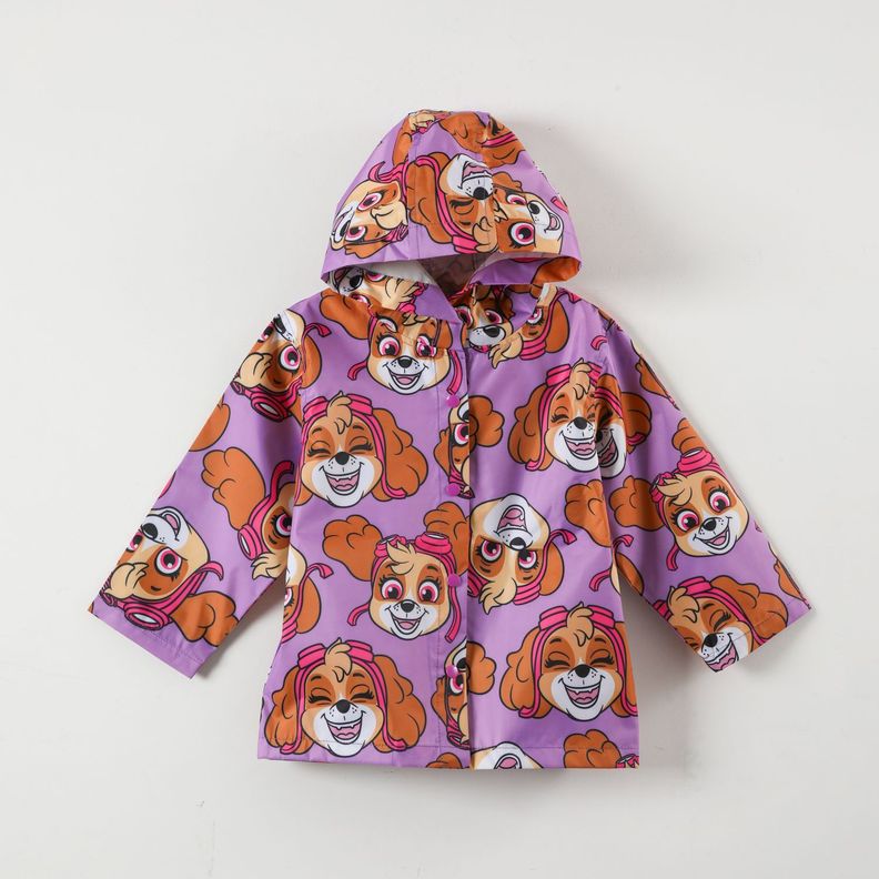 Chaqueta Impermeable Niña Full Sky Faces Lila Paw Patrol-3