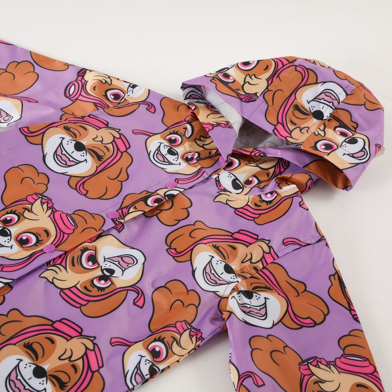 Chaqueta Impermeable Niña Full Sky Faces Lila Paw Patrol-4