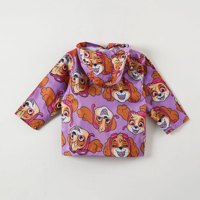 Chaqueta Impermeable Niña Full Sky Faces Lila Paw Patrol-5