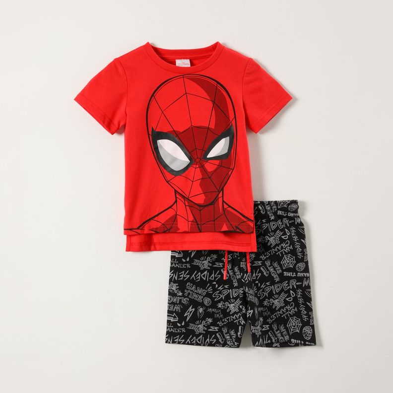 Conjunto Niño Spiderman Rojo Marvel-0