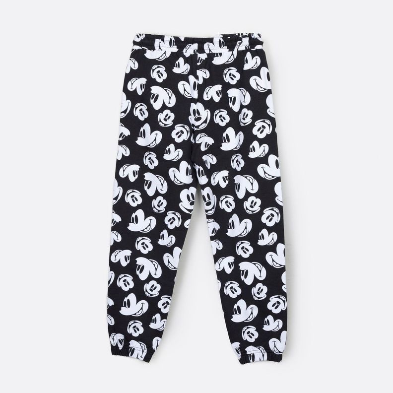 Pantalon de Buzo Niño Full Print Mickey Gris Disney-3