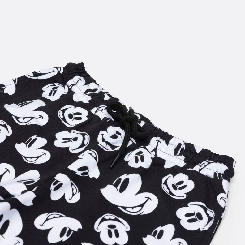 Pantalon de Buzo Niño Full Print Mickey Gris Disney-4