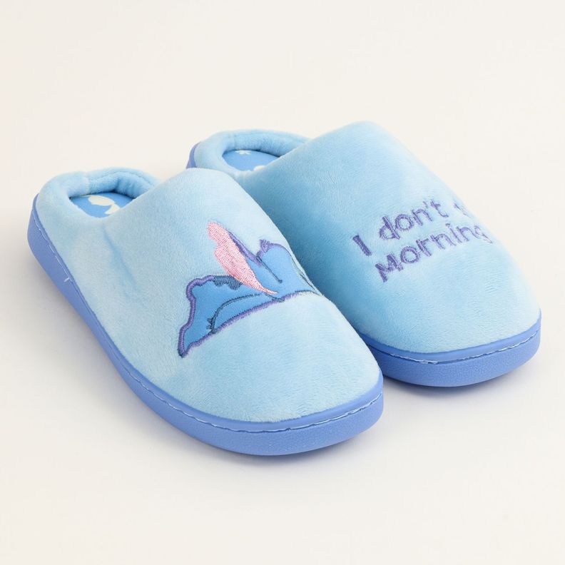Pantufla Mujer Lilo & Stitch Morning Celeste Disney-1