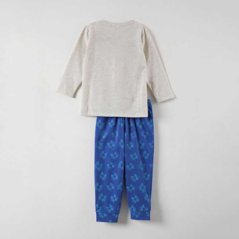 Conjunto Pijama Niño Spidey Arañitas Gris Marvel-3