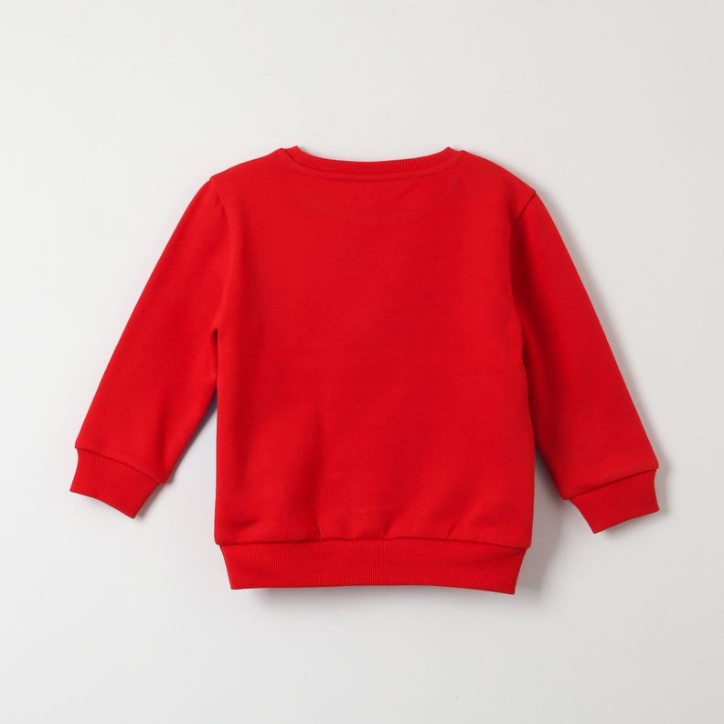 Poleron Cerrado Niño Spiderman Suit Rojo Marvel-2