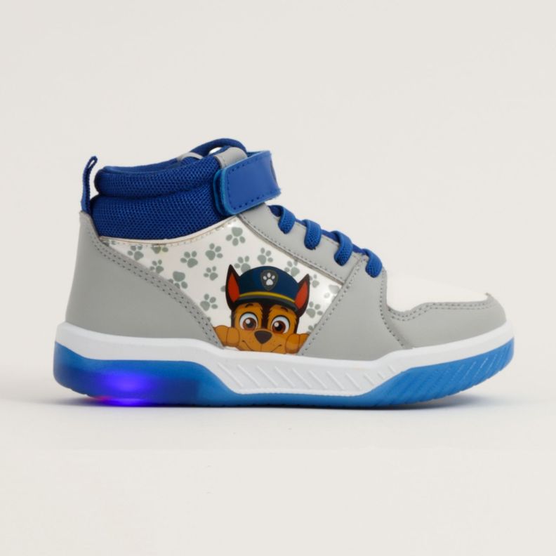 Zapatilla Con Luces Niño Chase Paws Azul Paw Patrol-0