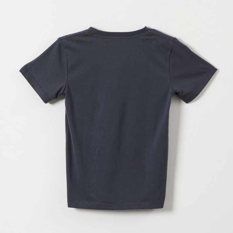 Polera Manga Corta Niño Creepers Gris Minecraft-2