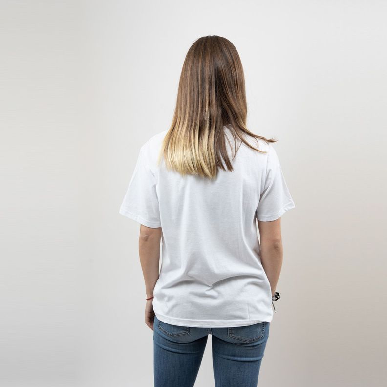 Polera Mujer Logo Blanco Friends-1