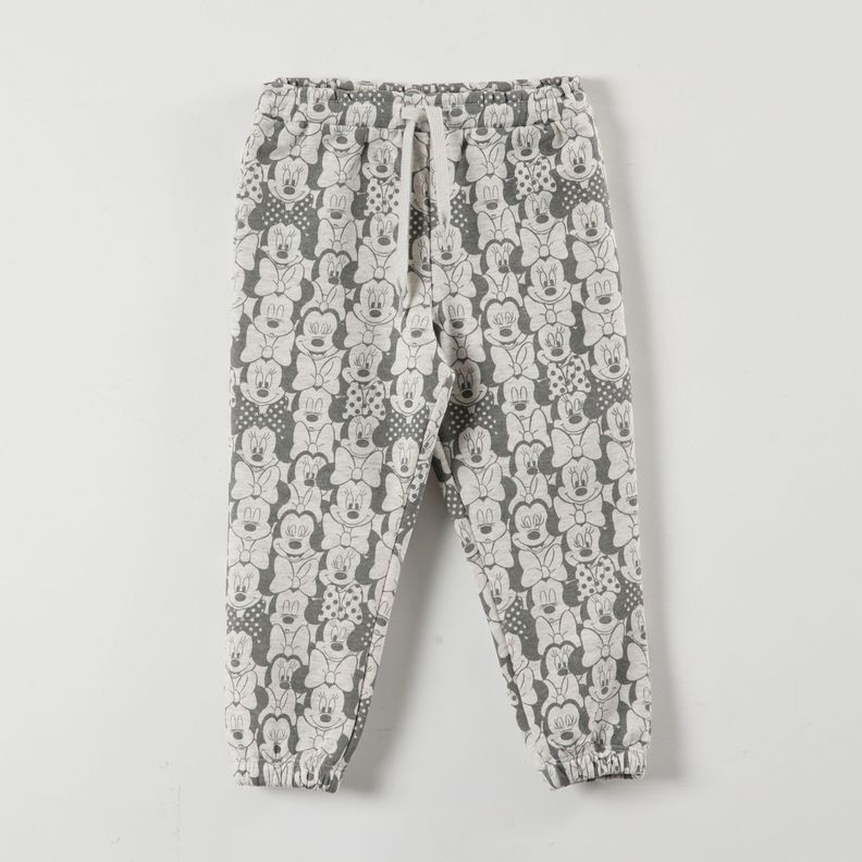 Pantalon De Buzo Niña Minnie Caritas Gris Disney-0