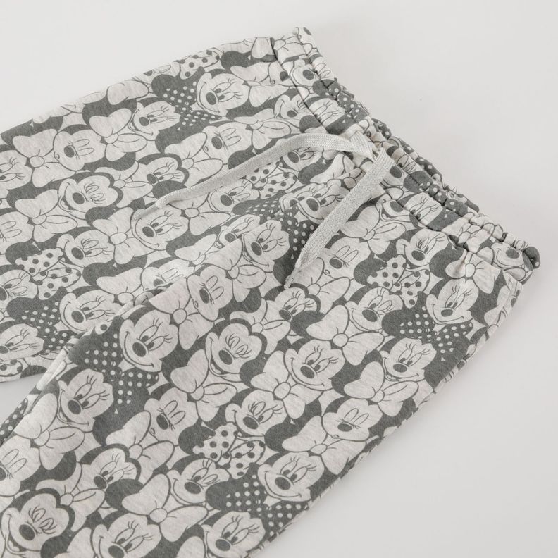 Pantalon De Buzo Niña Minnie Caritas Gris Disney-1