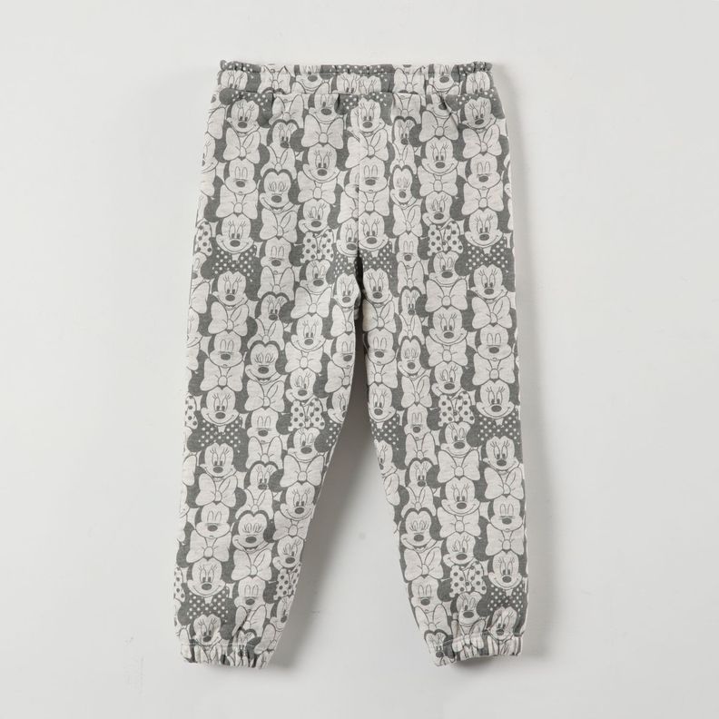Pantalon De Buzo Niña Minnie Caritas Gris Disney-2
