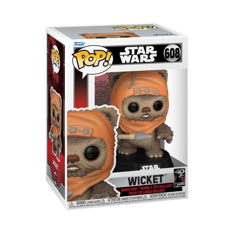 Funko Pop Star Wars Wicket - 608-1