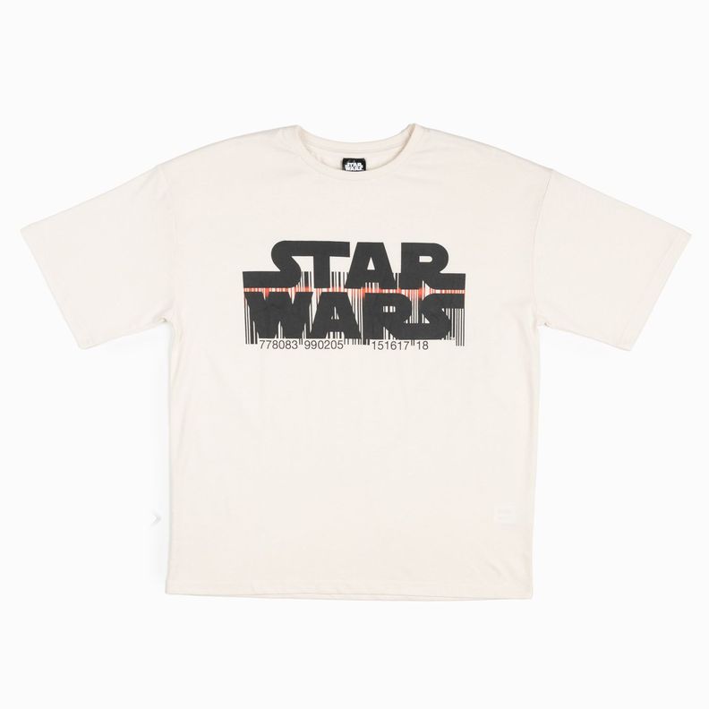 Polera Niño Logo Blanca Star Wars-3
