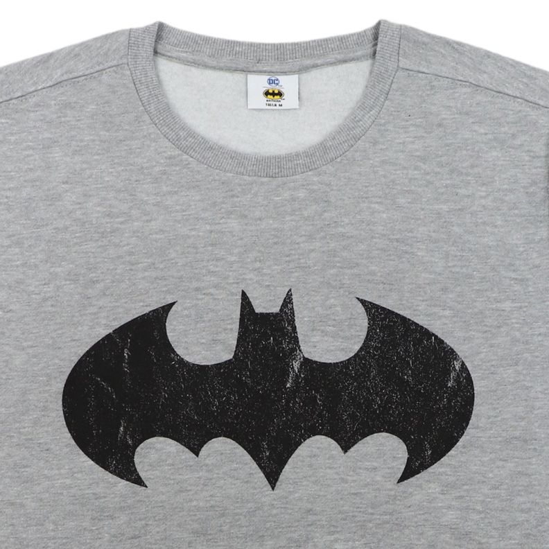 Poleron Hombre Batman Liga Justicia Gris Oscuro DC Comics-2