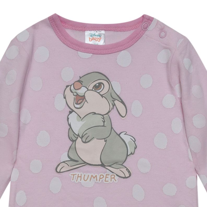 Set Bebe Bambi Happy Tambor Rosado Disney-1