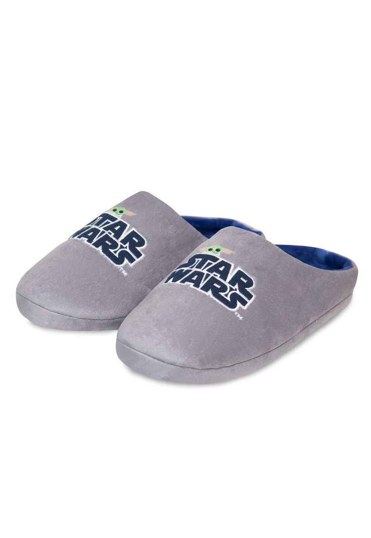 Pantufla Hombre Grogu Gris Star Wars-0