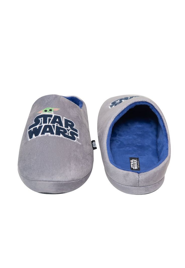 Pantufla Hombre Grogu Gris Star Wars-1