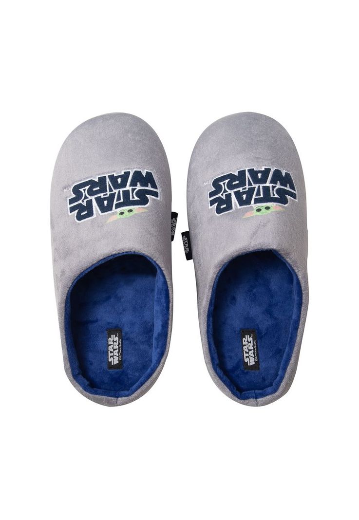 Pantufla Hombre Grogu Gris Star Wars-2