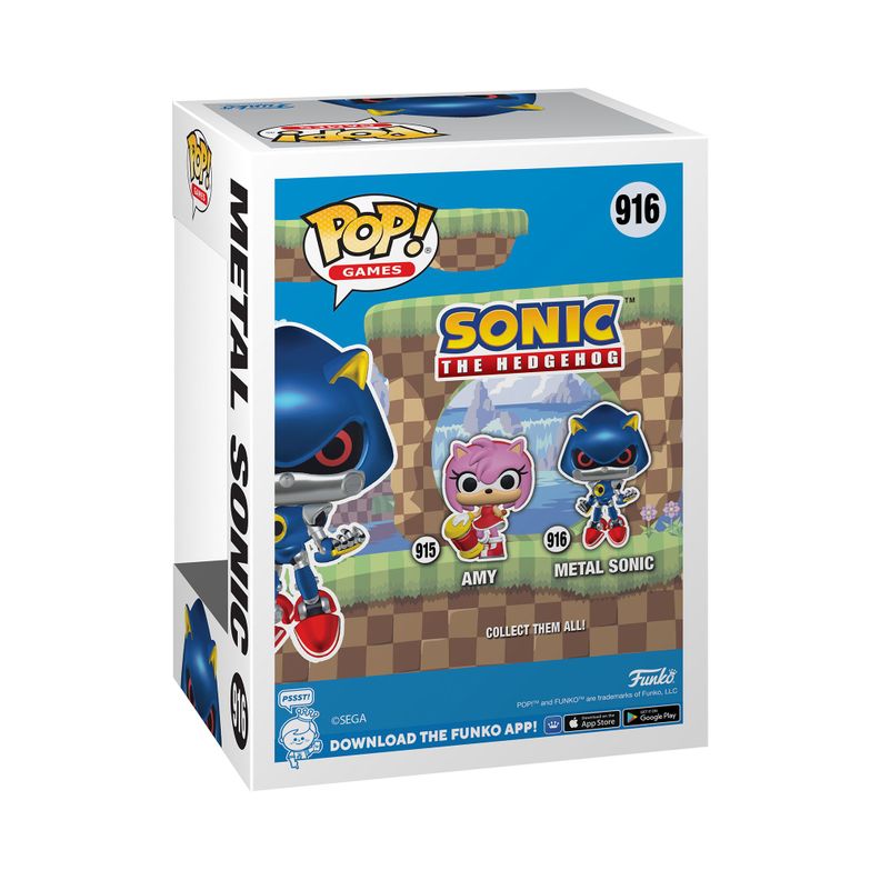 Funko Pop Metal Sonic - 916-2