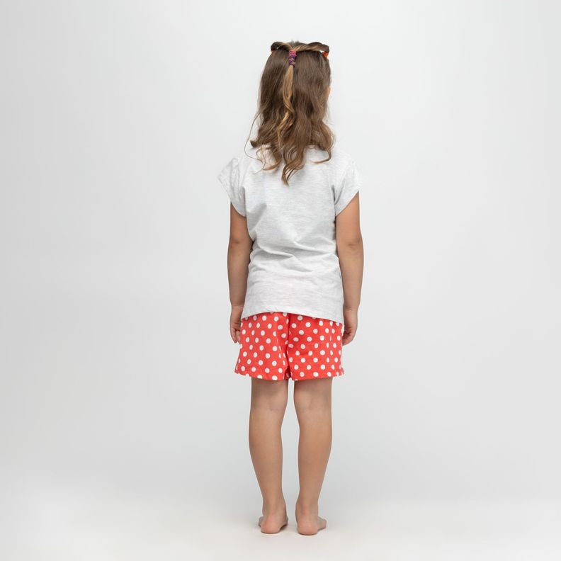 Pijama Niña Minnie Looking For Selfie Rojo Disney-1