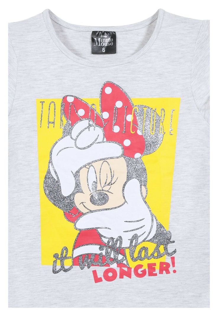 Pijama Niña Minnie Looking For Selfie Rojo Disney-4