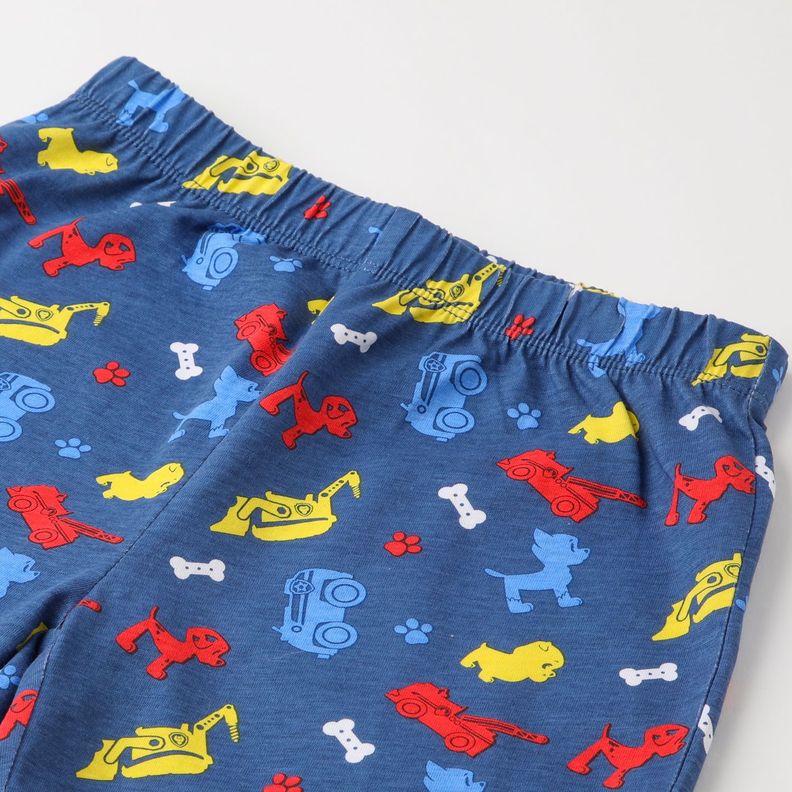 Pijama Corto Niño Auto Celeste Paw Patrol-2