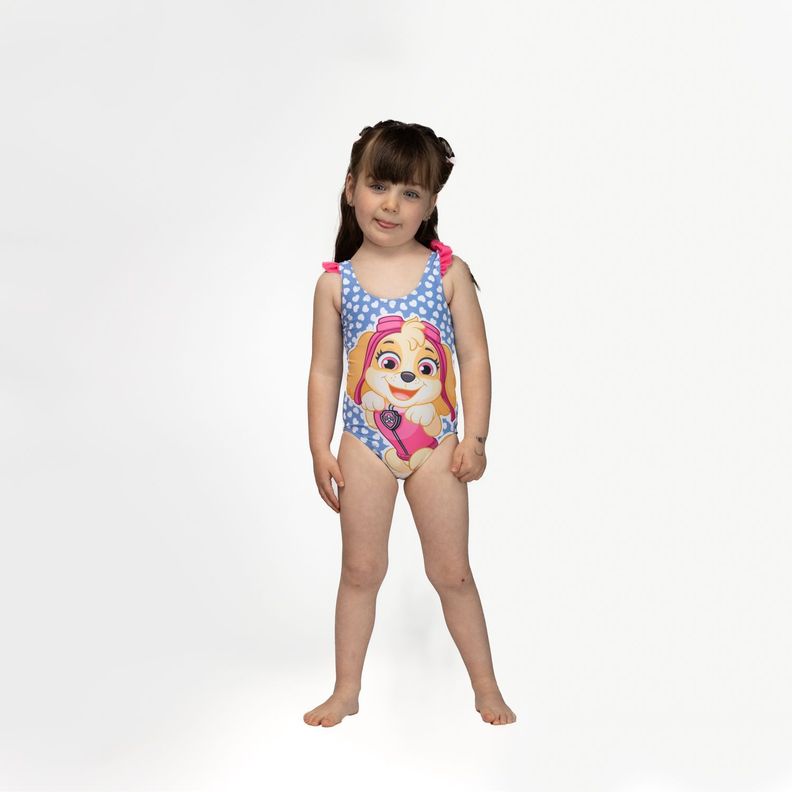 Traje De Baño Niña Skye Azul Paw Patrol-0